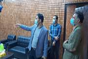 بازدید ریاست دانشگاه از دانشکده های معاونت آموزشی