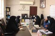 برگزاری جلسه درون بخشی برنامه عملیاتی نقشه راه کاهش مرگ مادر درمعاونت بهداشت 