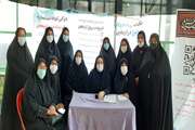 برپایی ایستگاه های سلامت با هدف آموزش و ارتقا سلامت در مراسم اربعین در مصلی نمازجمعه