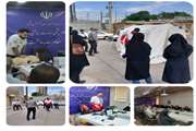 کارگاه آموزشی و عملیاتی امداد ونجات در سیلاب، اسکان و برپایی چادر برگزار شد.
