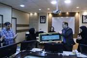 از زحمات مریم رهگوی مسول امور اداری تجلیل شد