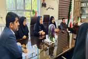 دیدار معاون بهداشت دانشگاه علوم پزشکی دزفول با ریاست آموزش و پرورش منطقه سردشت