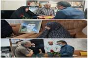 دیدار با خانواده شهدا به مناسبت هفته سلامت سالمندان و هفته دفاع مقدس