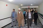 حجه الاسلام و المسلمین بهرام پور امام جمعه دزفول از پروژههای درمانی بیمارستان بازدید کرد