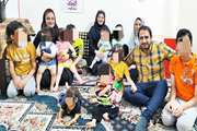 به مناسبت هفته ملی کودک واحد بهداشت خانواده مرکز بهداشت دزفول از مرکز نگه داری ماهان بازدید کرد.
