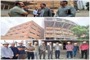 بازرسان معاونت توسعه وزارت بهداشت از بیمارستان 500 تختخوابی یازهرا(س) بازدید کردند