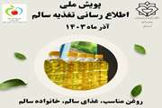 پویش ملی اطلاع رسانی تغذیه سالم هرساله با هدف ارتقا سوادتغذیه ای جامعه برگزار می گردد.