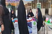 برپایی ایستگاه "پویش ملی سلامت" در حرم متبرک سبزقبا-۱۳ دی ماه