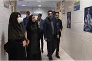 بازدید معاون بهداشت دانشگاه و تیم همراه از زندان شهرستان دزفول