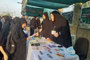 برپایی میز خدمت جوانی جمعیت و مشاوره فرزندآوری در مسیر پیاده‌روی اربعین دزفول
