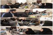 نشست سالیانه معاونت بهداشت و اداره تعاون ،کار و رفاه اجتماعی با اداره صنعت،معدن و تجارت و روسای شهرک‌های صنعتی 