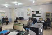بازدید سرزده معاون بهداشت دانشگاه و مدیر توسعه شبکه از مرکز خدمات جامع سلامت شهری زیباشهر