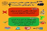 پاسخ علمی به باور نادرست تغذیه‌ای