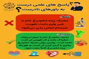  پاسخ‌های علمی درست به باورهای تغذیه‌ای نادرست 