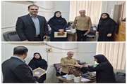 تقدیر دکتر محبی از پرسنل امور اداری حوزه بهداشت به مناسبت روز ملی منابع انسانی 