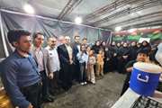 میزبانی بهورزان مرکز بهداشت دزفول از شرکت کنندگان در تجمعات مردمی شبانه