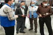 بازدید رئیس مرکز بهداشت دزفول از مراکز خرید شهر دزفول
