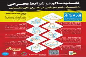  آمادگی امنیت می آورد/ اصول تغذیه سالم در شرایط بحرانی